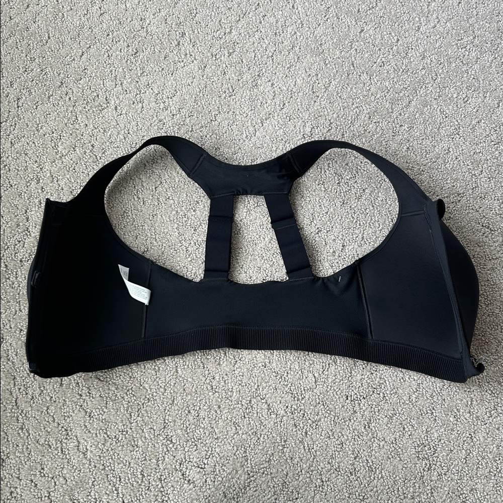 All in Motion Sculpt High Support Zip-Front Sports Bra in Black Size 36DD NEW - Picture 9 of 13
